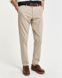 GANT - Slim Fit Sun-Faded Chinos in Dry Sand 1505353 277