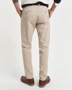 GANT - Slim Fit Sun-Faded Chinos in Dry Sand 1505353 277