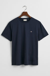 GANT - Regular Fit Shield T-Shirt In Evening Blue 2003184 433