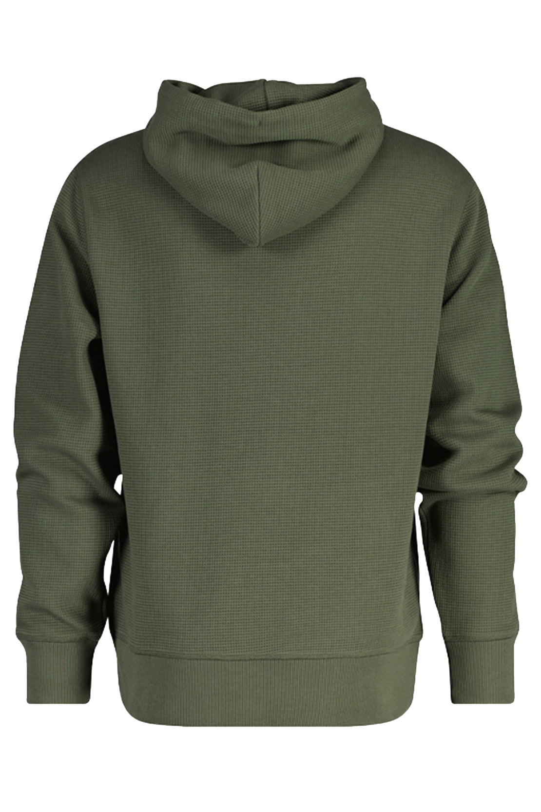 GANT - Waffle Hoodie in Garden Green 2015081 351