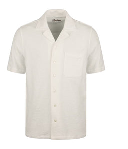 STENSTROMS - Terry Polo Shirt in White 4401712440000
