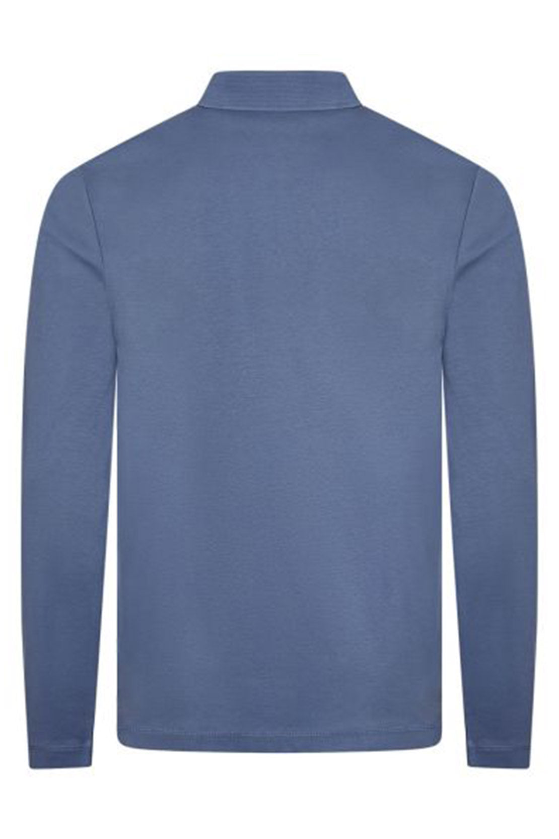 BOSS - PADO 08 Long Sleeve Mercerised Cotton Polo in Open Blue 50485162 479