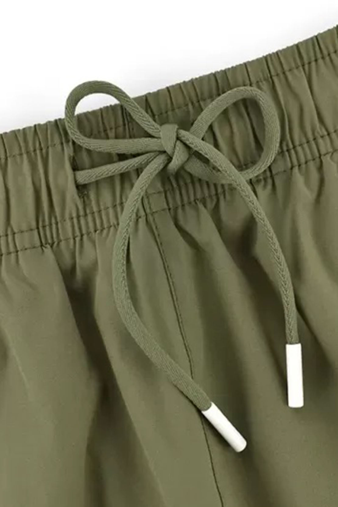 BOSS - ICONIC Swim Shorts With Stripe Detail In Beige/Khaki 50491594 250