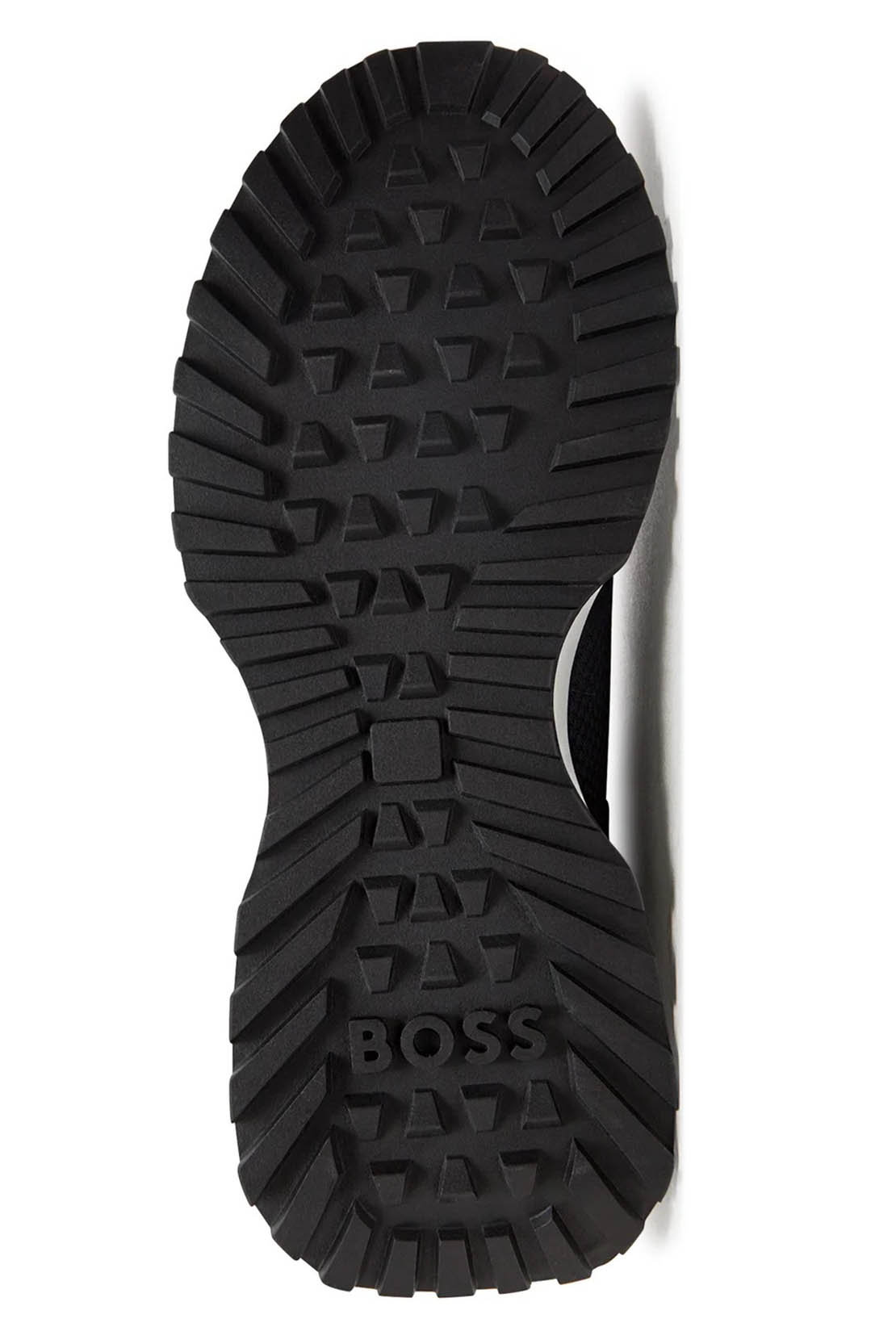 BOSS  -JONAH_RUNN Mixed Material Running Trainers In Dark Blue 50513195 401