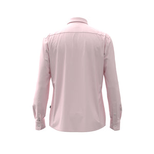 BOSS - ROAN Light Pink Slim Fit Oxford Cotton Shirt with Button Down Collar 50520265 688