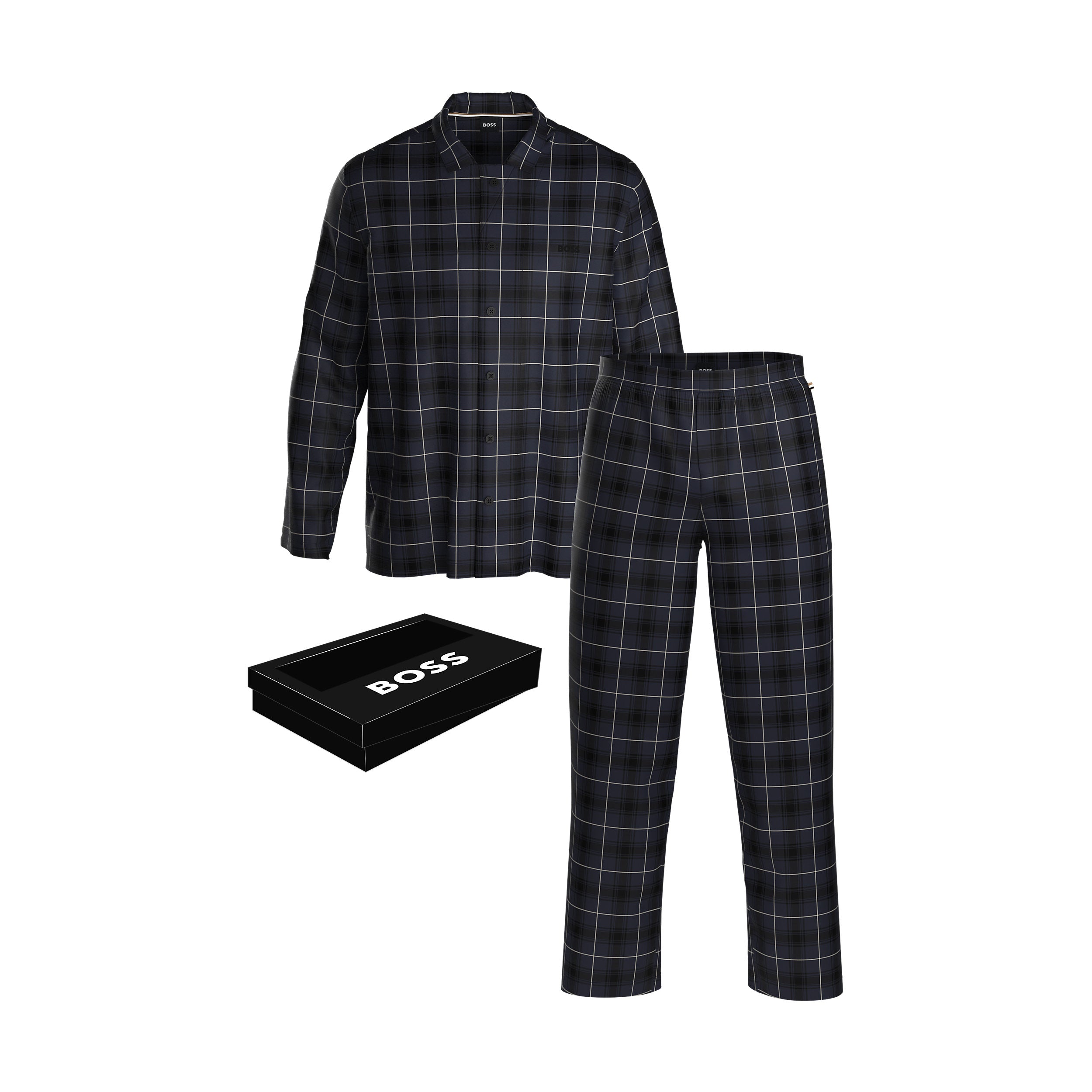 BOSS - URBAN PYJAMA Set in Dark Blue 50527355 404