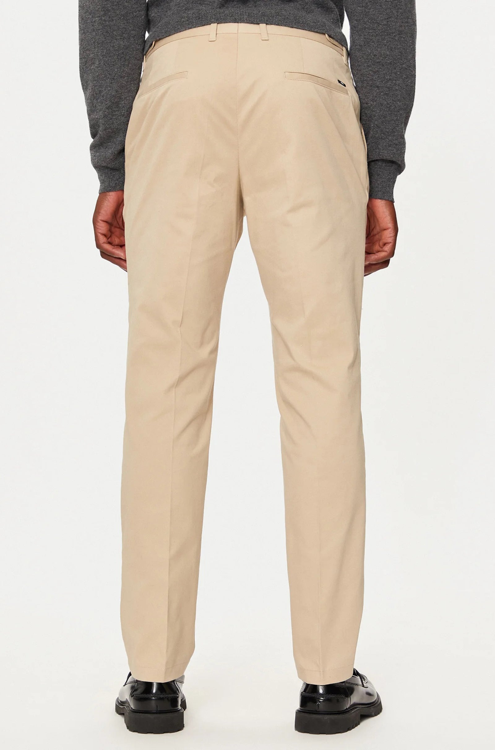 BOSS - C-GENIUS Light Beige Slim Fit Chinos In Stretch Cotton 50527920 275