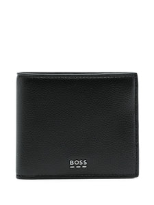 BOSS - JARETH_8CC Black Faux Leather Bi-Fold Wallet 50529547 001