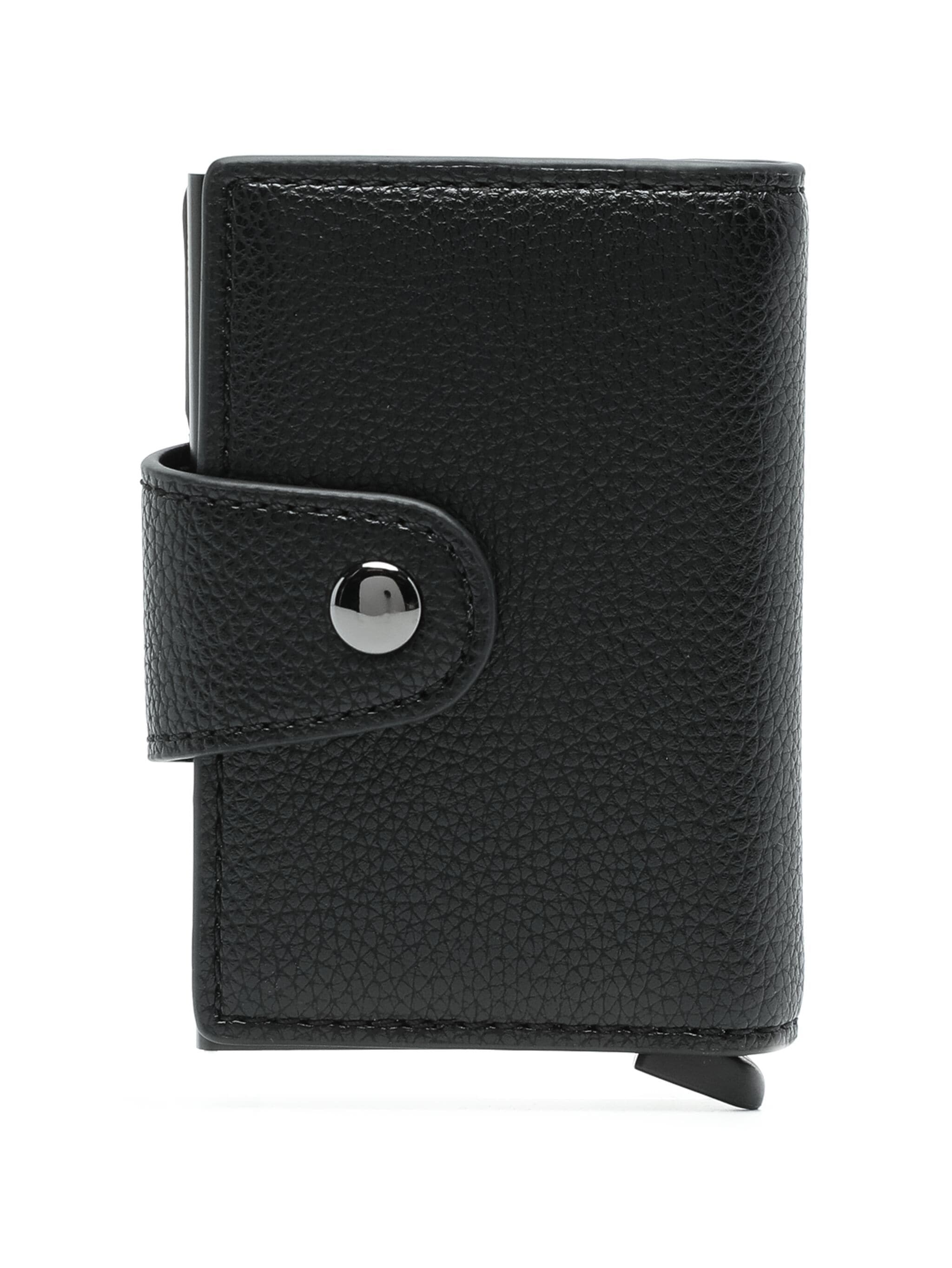 BOSS - JARETH Black Faux Leather SECRID Card Holder 50529549 001