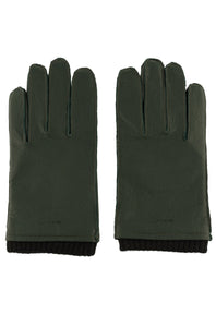 GANT - Cashmere Lined Leather Gloves in Juniper Green 9930051 301