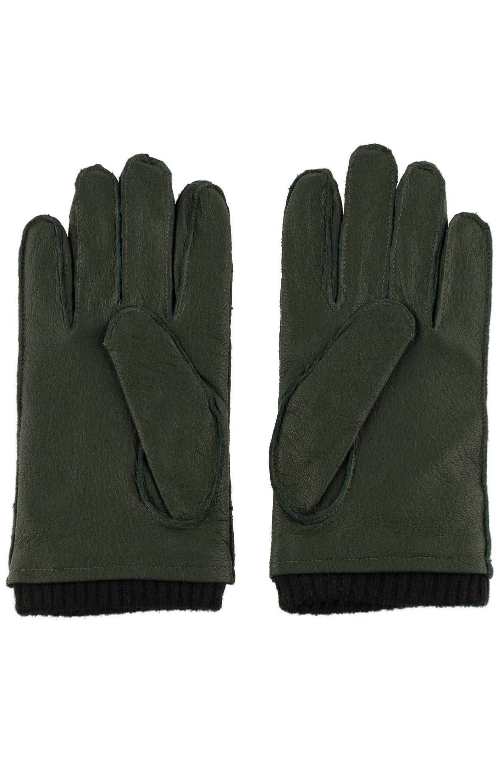 GANT - Cashmere Lined Leather Gloves in Juniper Green 9930051 301