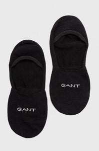 GANT - 2-Pack Invisible Socks in Black 9960257 005