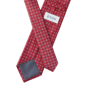 ETON - Red Floral Silk Tie A0003344559