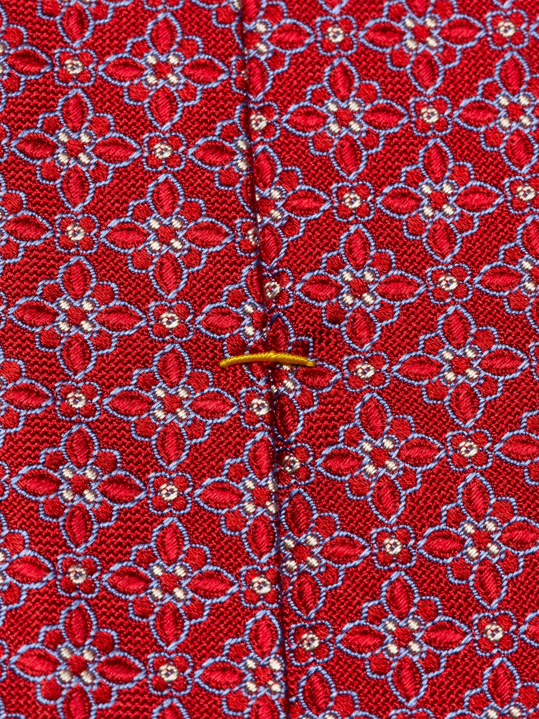 ETON - Red Floral Silk Tie A0003344559