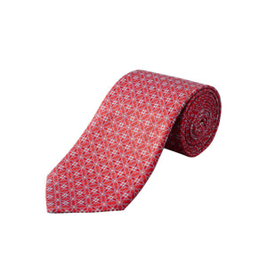 ETON - Red Floral Silk Tie A0003344559