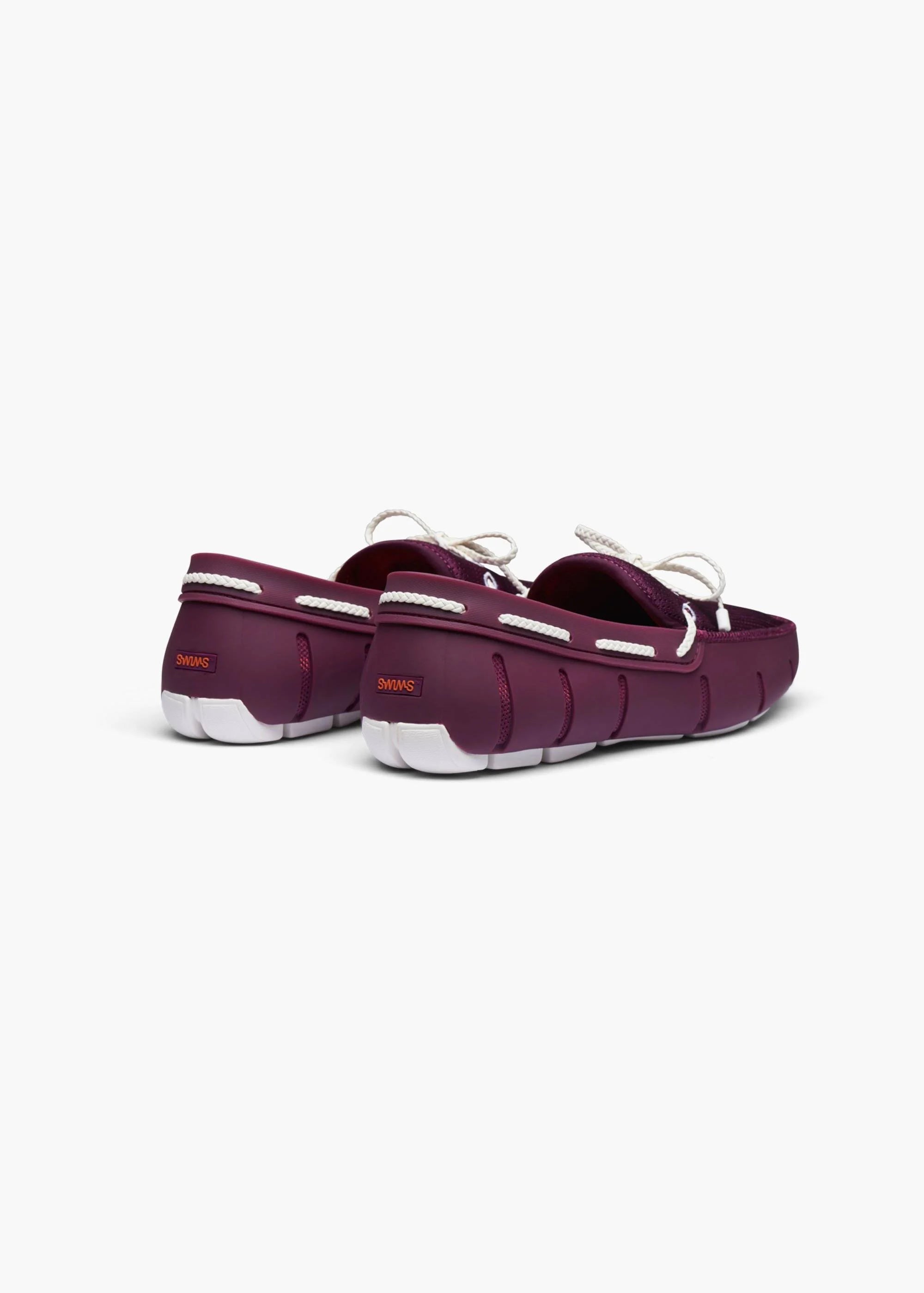 SWIMS - BRAIDED LACE LOAFER in MULBERRY 21215/547