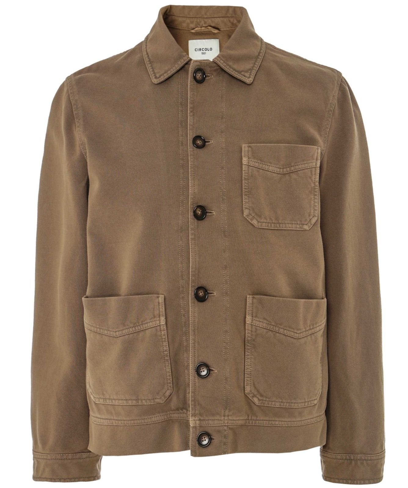 CIRCOLO 1901 - Cotton Field Jacket in Ivy CN3856