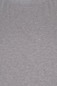 CIRCOLO 1901 - CN4476 Cashmere Touch Short Sleeved T-Shirt In Grigio Melange