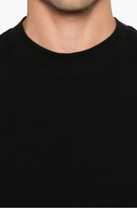 CIRCOLO 1901 - CN4476 Cashmere Touch Short Sleeved T-Shirt In Black