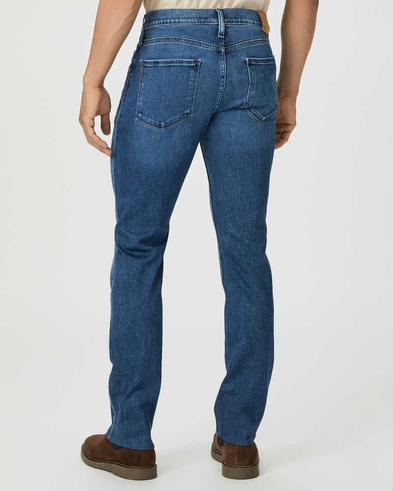 PAIGE - FEDERAL FIT - CORWIN Mid Wash Straight Leg Jeans M655F72-B492