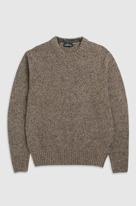 RODD & GUNN - COX ROAD Crew Neck Knit in Gravel 008556-02