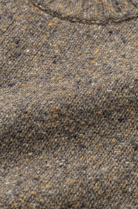 RODD & GUNN - COX ROAD Crew Neck Knit in Gravel 008556-02