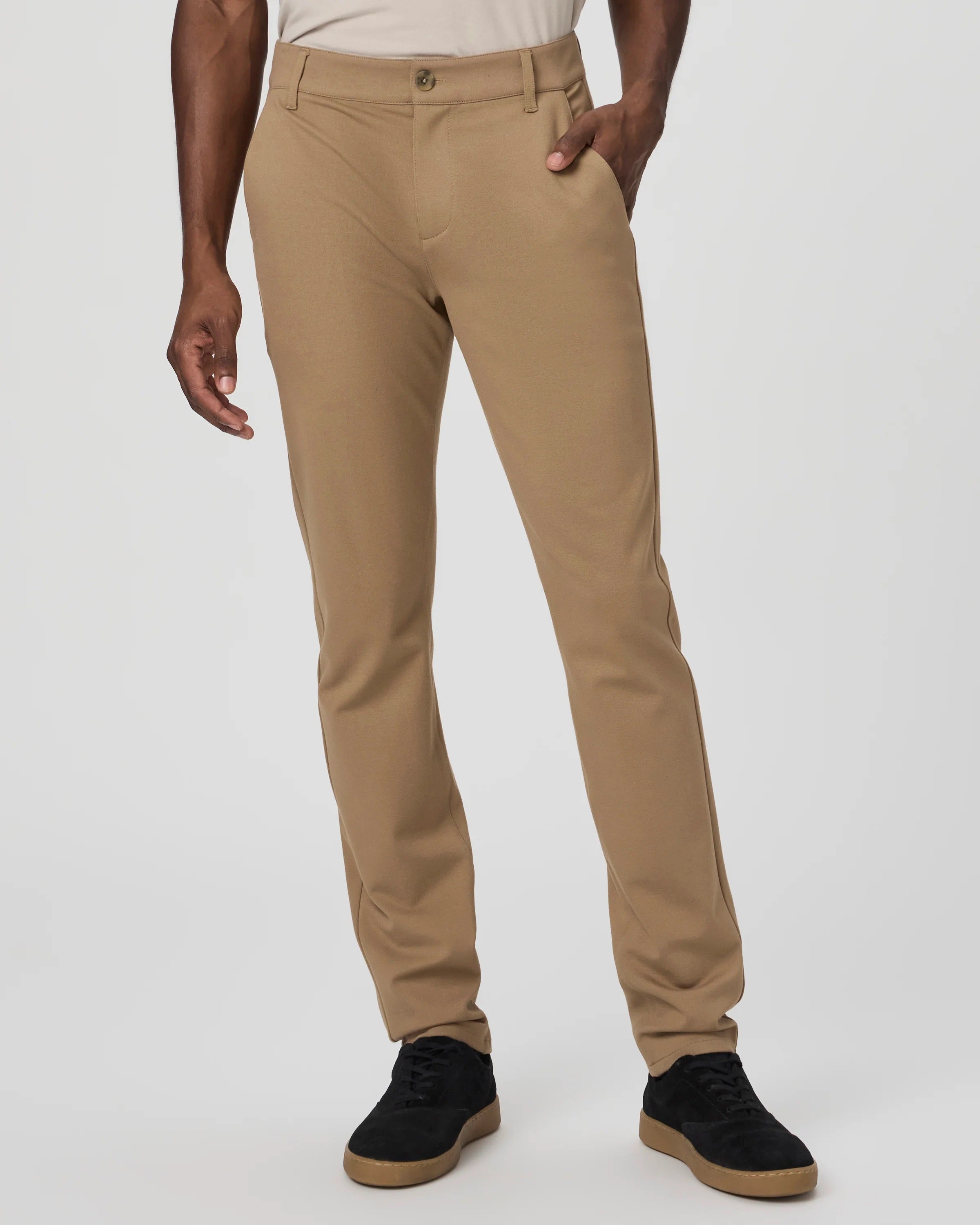 PAIGE - STAFFORD Trouser - In DUSTY TRAIL M807374-B696