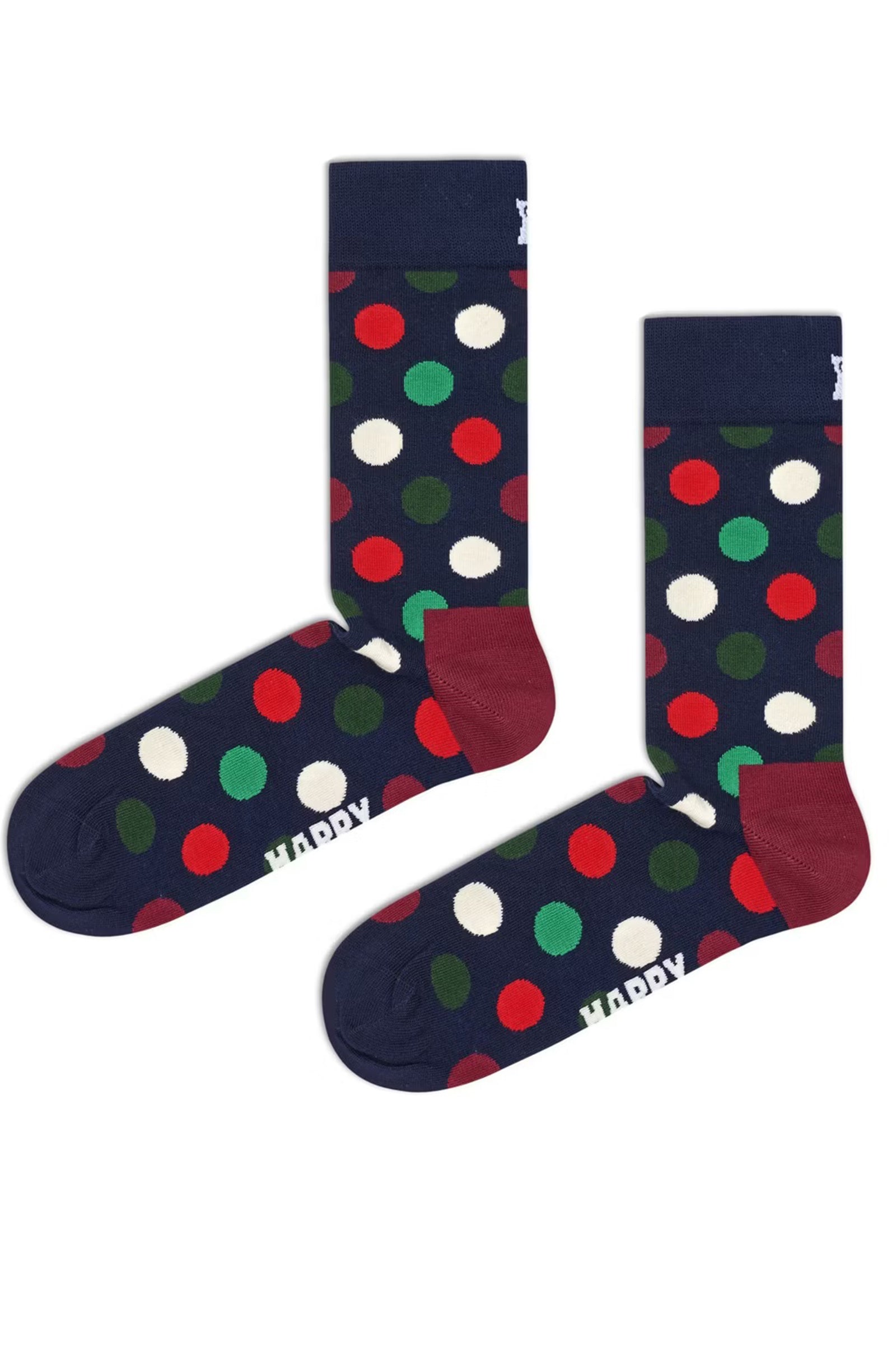 HAPPY SOCKS - 4 PACK Holiday Big Dot Gift Box XBDO09-4000