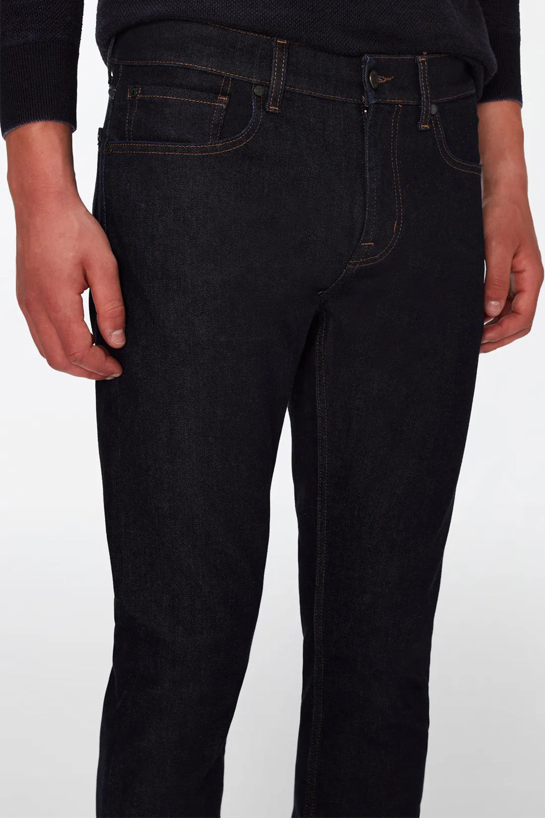 7 FOR ALL MANKIND - SLIMMY Luxe Performance Super Rinse Blue Dark Blue Jeans JSMSB800RB