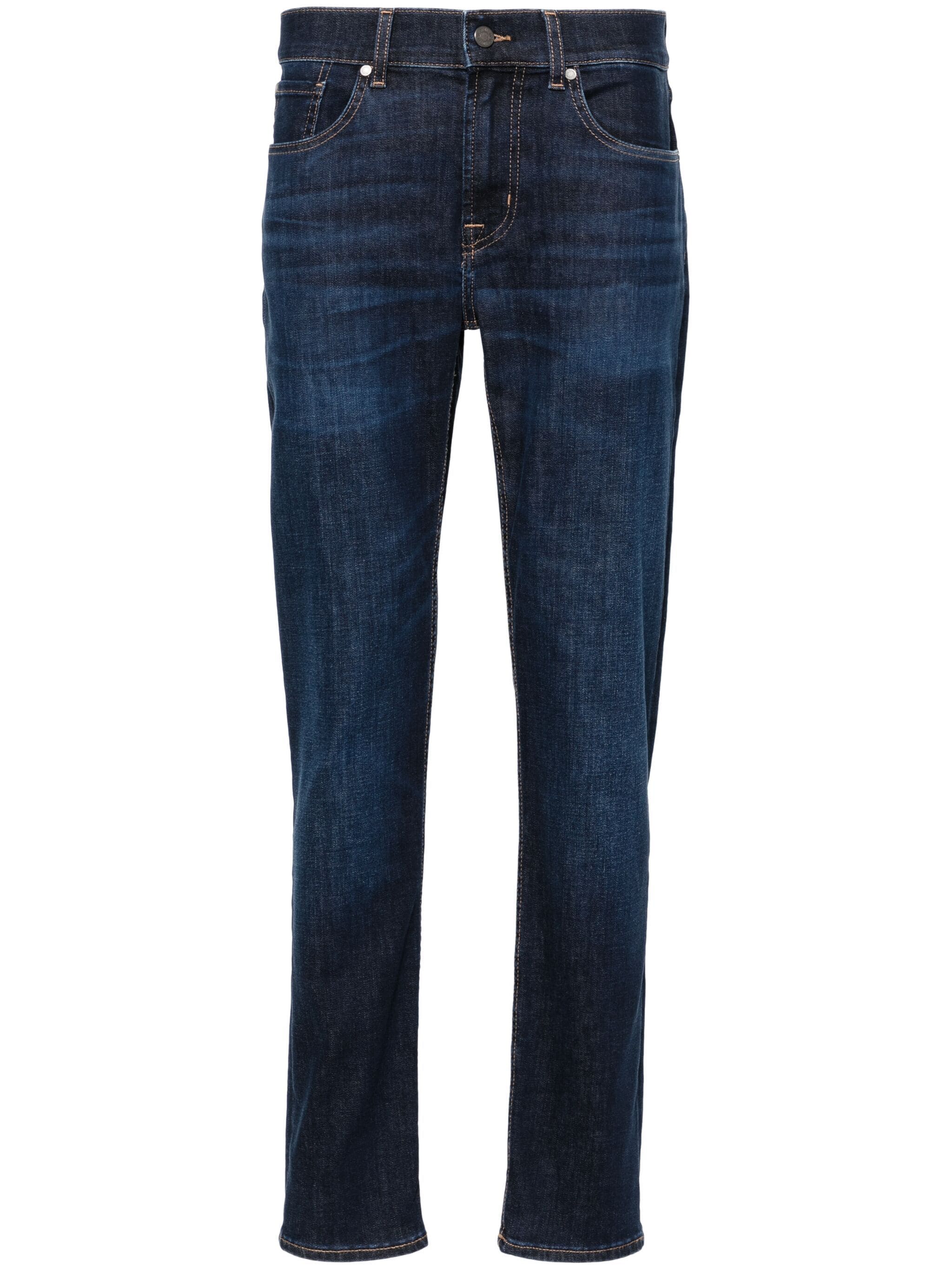 7 FOR ALL MANKIND - SLIMMY TAPERED Luxe Performance Maestro Dark Blue Jeans JSMXB800MR