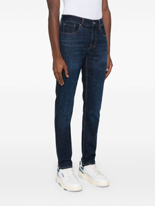 7 FOR ALL MANKIND - SLIMMY TAPERED Luxe Performance Maestro Dark Blue Jeans JSMXB800MR