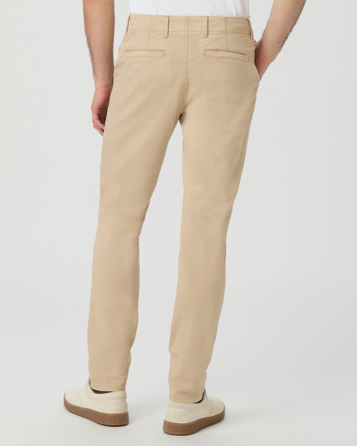 PAIGE - DANFORD Slim Leg Chinos in KHAKI M171N84-B618