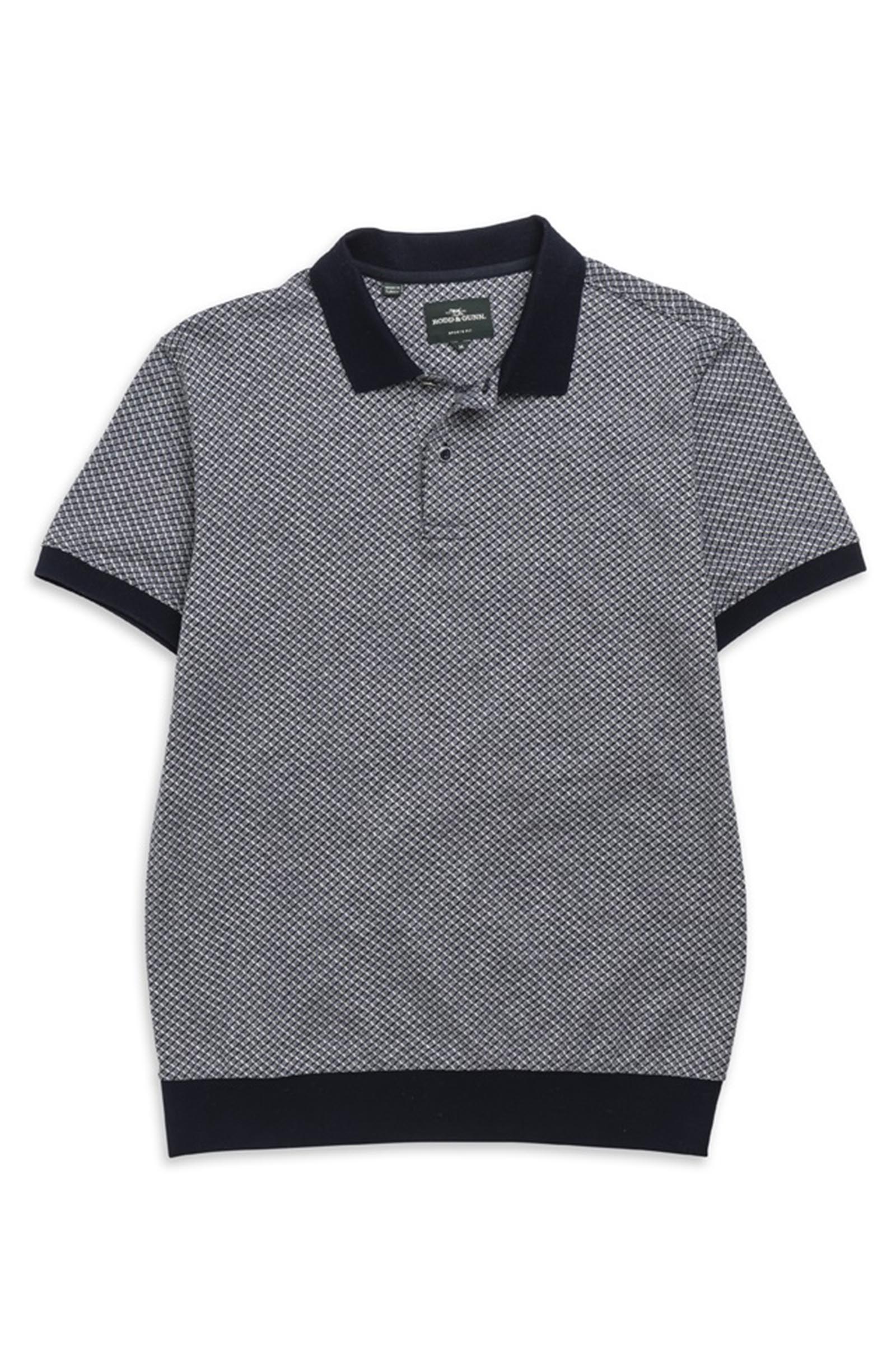 RODD & GUNN - LEESON Sports Fit Polo Shirt in IRON 009169-01