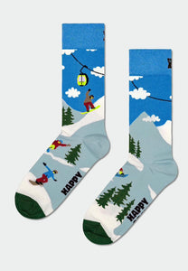 HAPPY SOCKS - Snowboard Socks in Blue - P001511