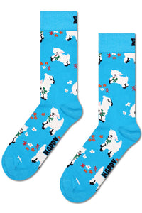 HAPPY SOCKS - Lamb Socks in Blue - P001514