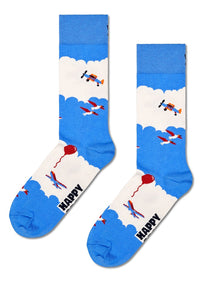 HAPPY SOCKS - Up In The Air Socks in Blue - P002241