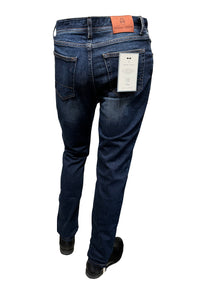 RICHARD J BROWN - T223.W202 MILANO Model Stretch Cotton Mid Blue Wash Jeans