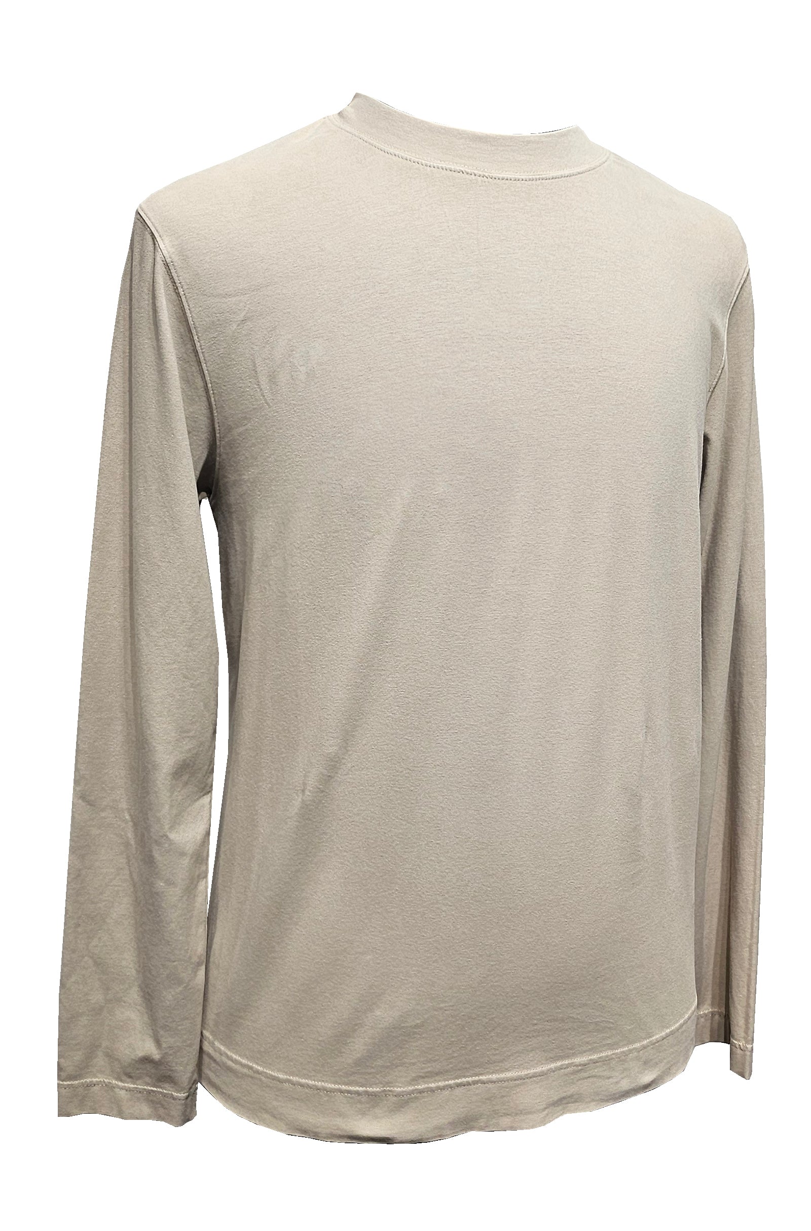 CIRCOLO 1901 - CN4477 Cashmere Touch Long Sleeved T-Shirt In Rainy Day