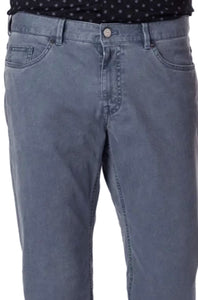 HILTL - TERRENCE 5 Pocket Textured Jeans in Denim Blue 70590/41280 49