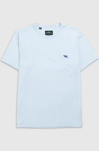 RODD & GUNN - THE GUNN T-SHIRT in Ice Blue 004120-37