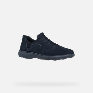 GEOX - NEBULA 2.0 Slip On Sneakers in Navy Blue U46G6F00022C4002