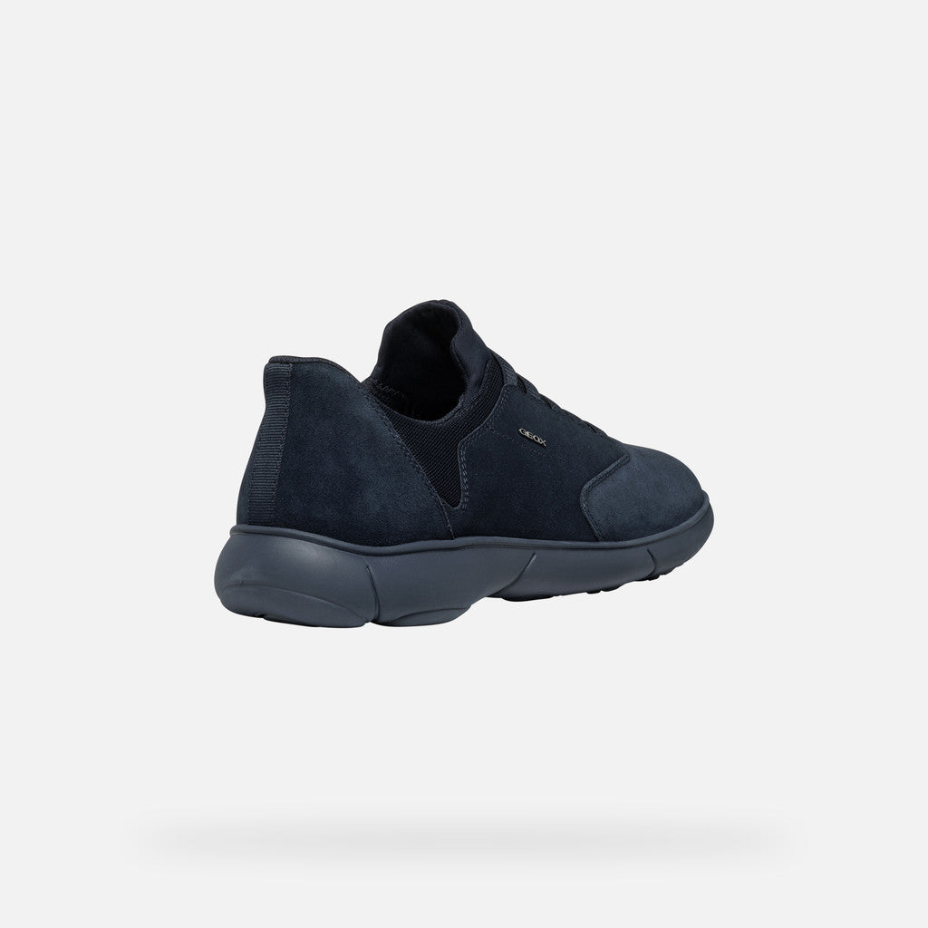 GEOX - NEBULA 2.0 Slip On Sneakers in Navy Blue U46G6F00022C4002